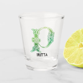 Copo De Shot Capital Decorativo do Nó Celta do século XVI P