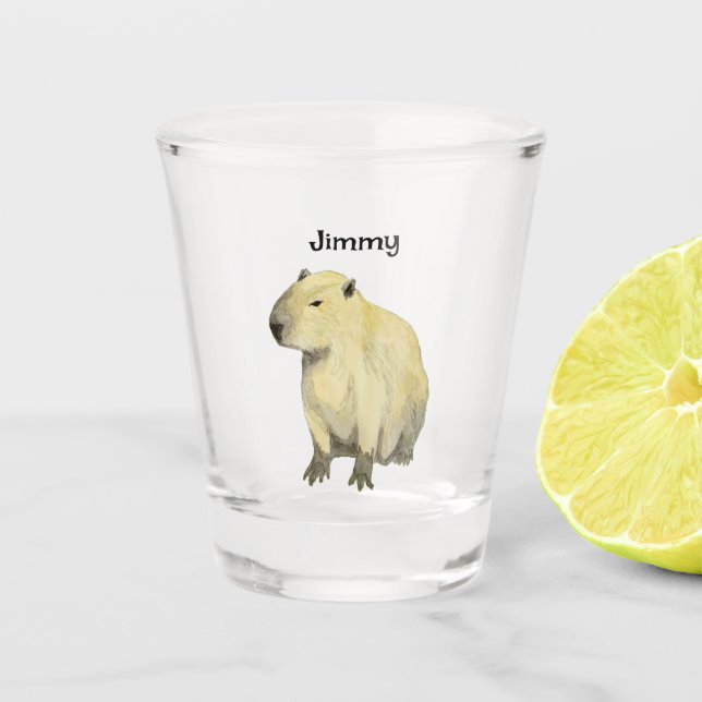 Copo De Shot Capybara (Frente)