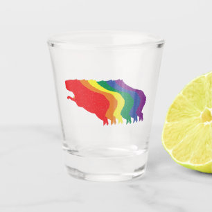 Copo De Shot Capybaras LGBTQ Rainbow Water Pig Transgender