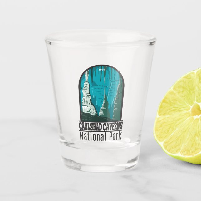 Copo De Shot Carlsbad Caverns National Park Vintage (Frente)