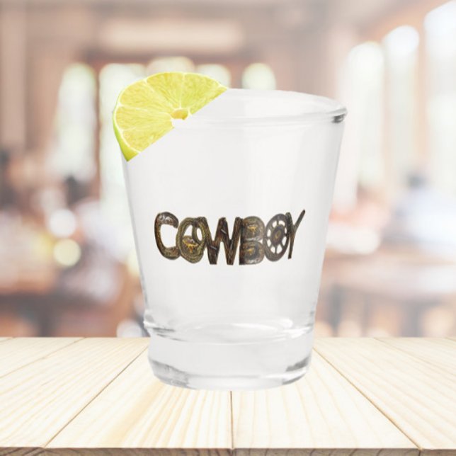Copo De Shot Carnaby Tan Cowboy (Criador carregado)