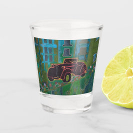 Copo De Shot Carro negro