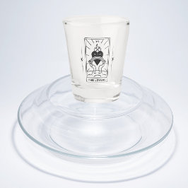 Copo De Shot Cartões de Tarot | CHÁ DE PANELA | Casamento | Mod