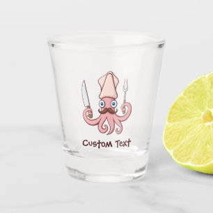 Copo De Shot Cartoon Chef Lula