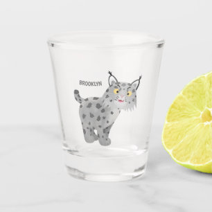 Copo De Shot Cartoon lince lince de lince