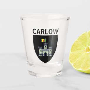 Copo De Shot Casaco de Armas de Carlow (cidade), República da I