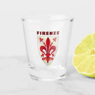 Copo De Shot Casaco de Armas de Firenze