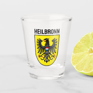 Copo De Shot Casaco de Armas de Heilbronn, Alemanha