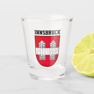 Copo De Shot Casaco de armas de Innsbruck - ÁUSTRIA