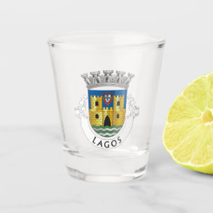 Copo De Shot Casaco de Armas de Lagos, Portugal