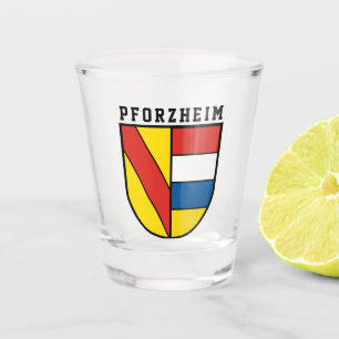 Copo De Shot Casaco de Armas de Pforzheim, Alemanha