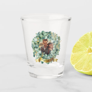 Copo De Shot Casamento FOTO Obrigado Eucalyptus deixa presente