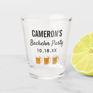 Copo De Shot Casamento Moderno do Partido Desportivo Favorece C