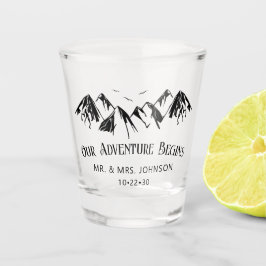 Copo De Shot Casamento na Montanha