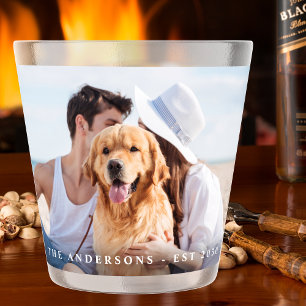 Copo De Shot Casamento Personalizado de Fotografias Personaliza