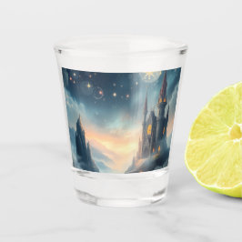 Copo De Shot Castelo de Moonlit Celestial