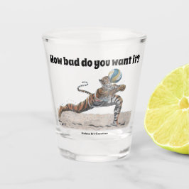Copo De Shot Cat Warrior Beach Voleibol Fantasy Shot Glass