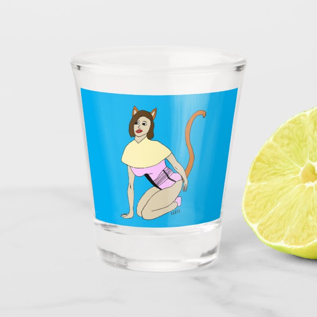 Copo De Shot catadora (Frente)