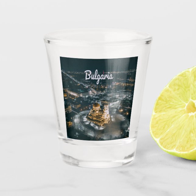 Copo De Shot Catedral de Sófia de São Nevsky (Frente)