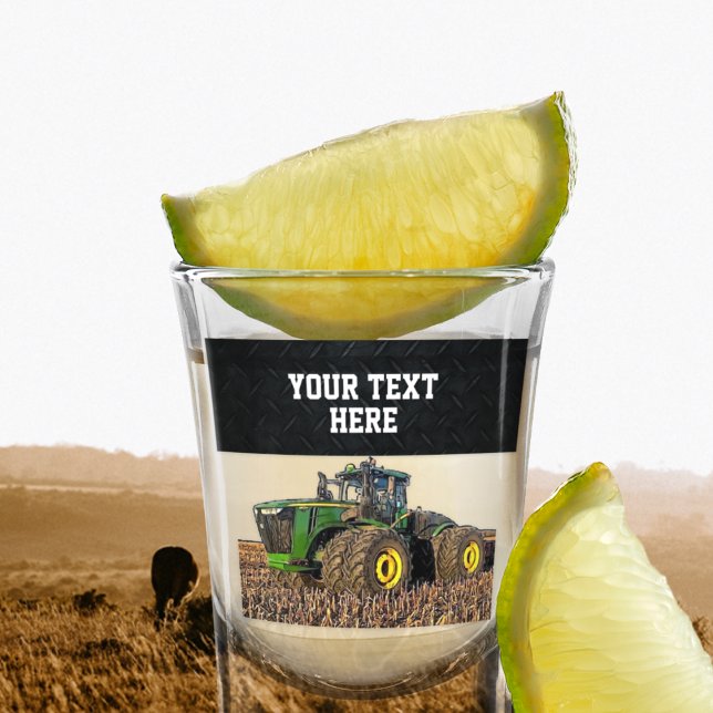 Copo De Shot Caverna do Homem do Equipamento de Trator de Fazen (Criador carregado)