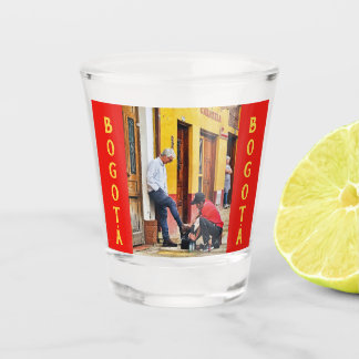 Copo De Shot Cenas de Rua de Bogotá