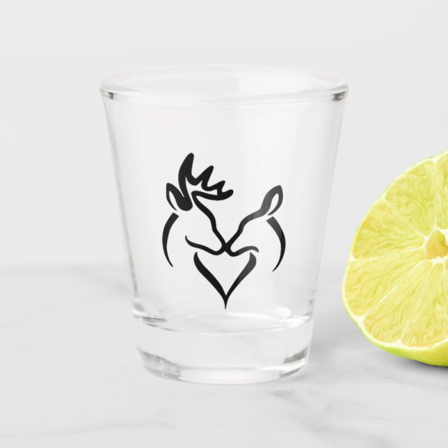 Copo De Shot Cervos (Frente)