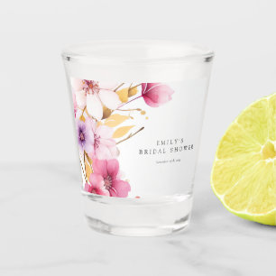 Copo De Shot Chá de Noiva Amor em Flor