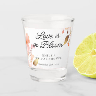 Copo De Shot Chá de Noiva Amor em Flor
