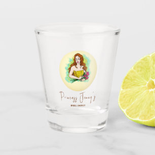 Copo De Shot Chá de Noiva de Princesa para Rainha