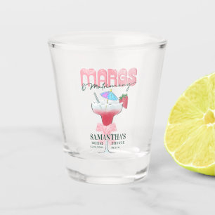 Copo De Shot Chá de Noiva Tequila da Margs Matrimony Despedida