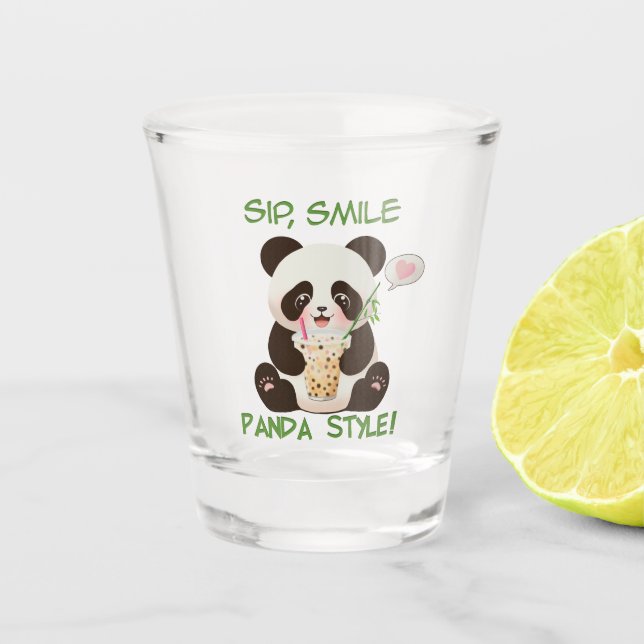 Copo De Shot Chá de Panda Bubble (Frente)