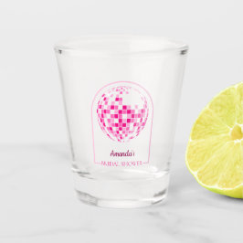 Copo De Shot Chá de panela Boogie de Disco Rosa Quente