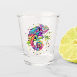 Copo De Shot Chameleon Paint mantém estilo aquarela