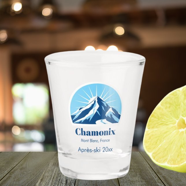 Copo De Shot Chamonix Mont Blanc France (Criador carregado)
