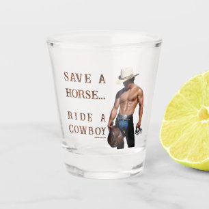 Copo De Shot Chapéu de cowboy de palha salva SlipperyJoe's cava