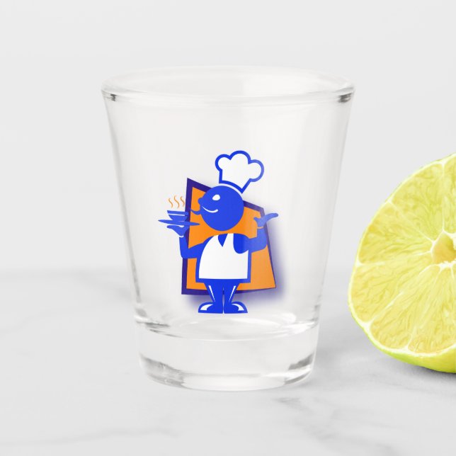 Copo De Shot Chef (Frente)