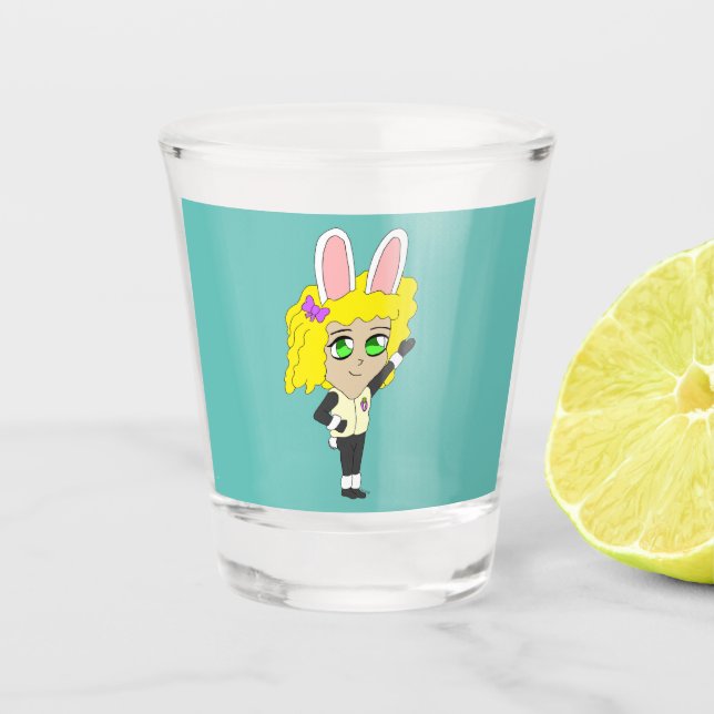 Copo De Shot chibi bunnygirl (Frente)