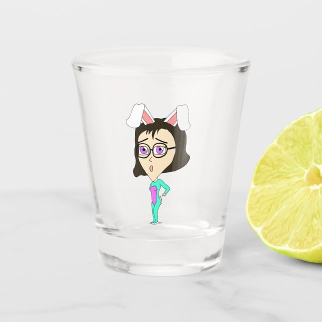 Copo De Shot chibi bunnygirl (Frente)