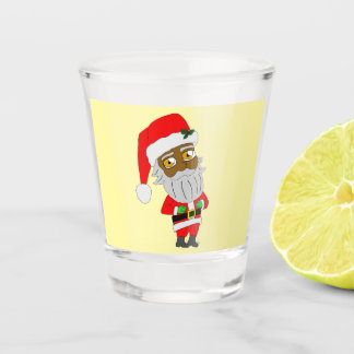 Copo De Shot Chibi Santa