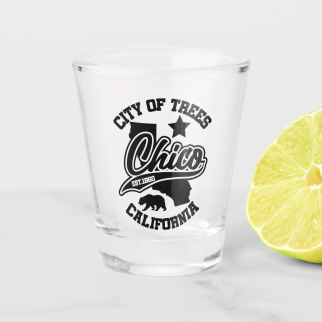 Copo De Shot Chico, Califórnia (Frente)