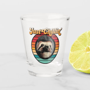 Copo De Shot Chillin’ Sloth