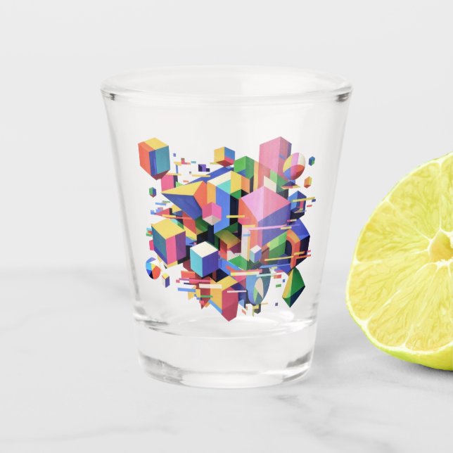 Copo De Shot Chromatic Playground (Frente)