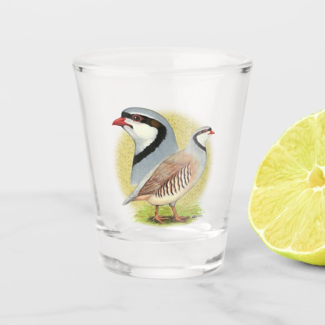 Copo De Shot Chukar Partridge Combo (Frente)
