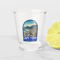 Cidade do Cabo, África do Sul, Viagem Art Vintage