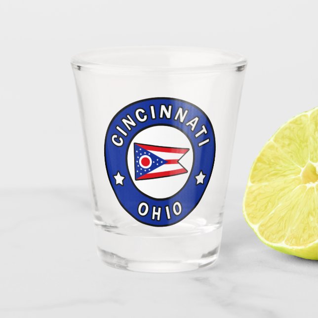 Copo De Shot Cincinnati Ohio (Frente)