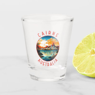 Copo De Shot Círculo Retrotraído da Austrália