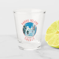 Círculo Retrovisso da Grécia da Ilha Paros