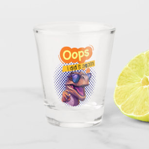 Copo De Shot citação de dinossauro