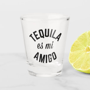 Copo De Shot Citação de Tequila Es Mi Amigo Funny