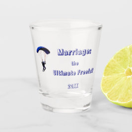 Copo De Shot Citação Divertida de Casamento Despedida de Soltei